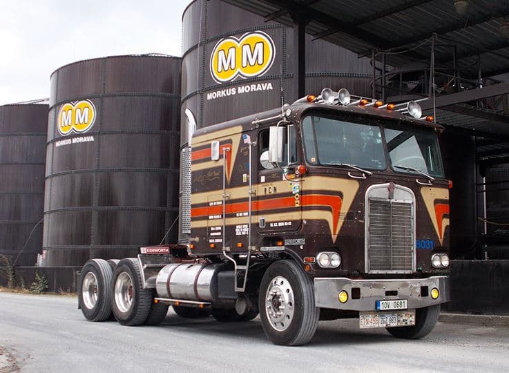 Projížďka v tahači Kentowrth