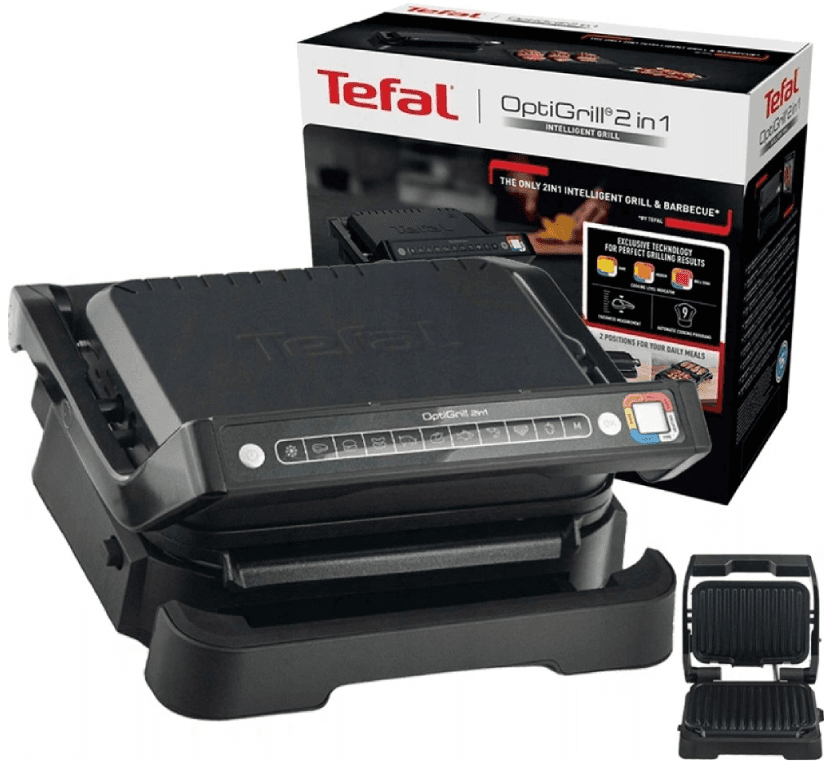 El. gril Tefal, 9 prg, 30x20 cm