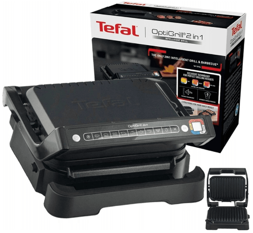 El. gril Tefal, 9 prg, 30x20 cm