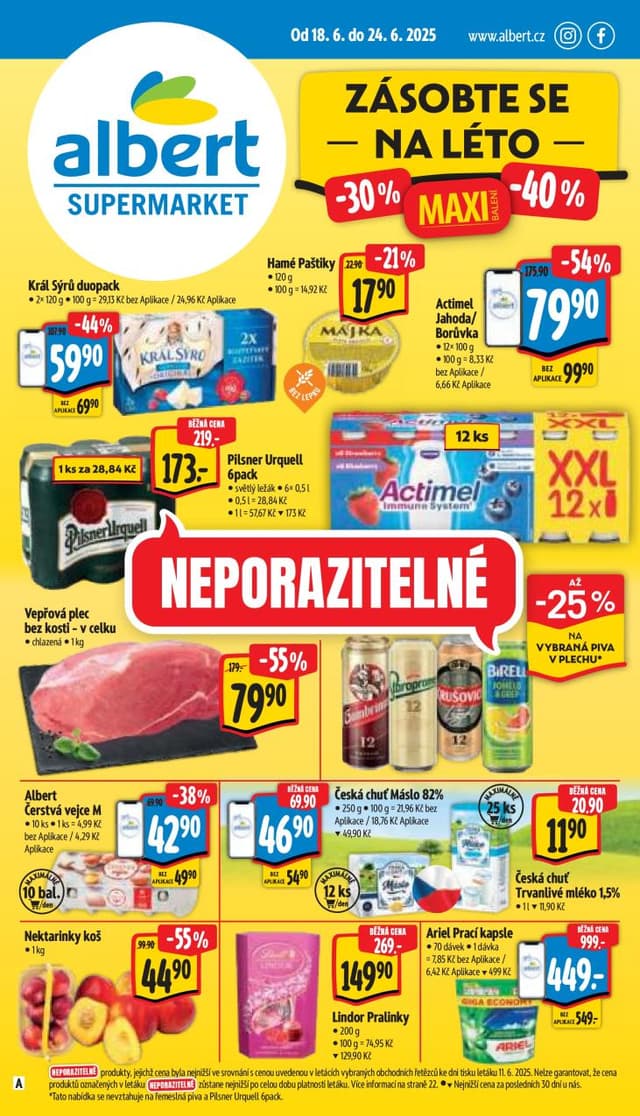 Albert supermarket leták 29.10. - 5.11.