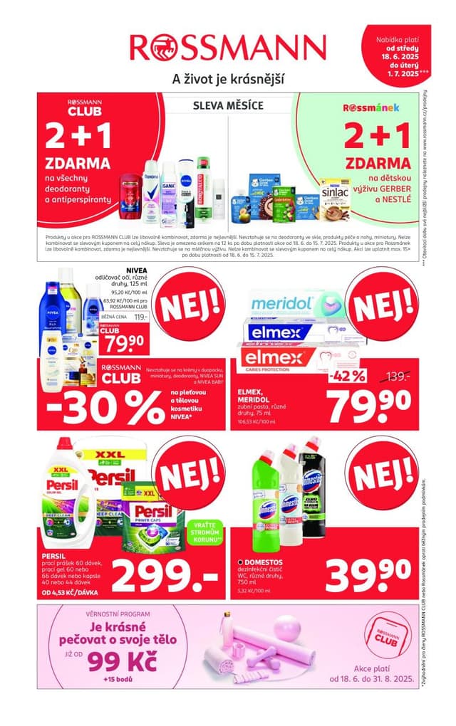 Rossmann drogerie leták 30.10. - 12.11.